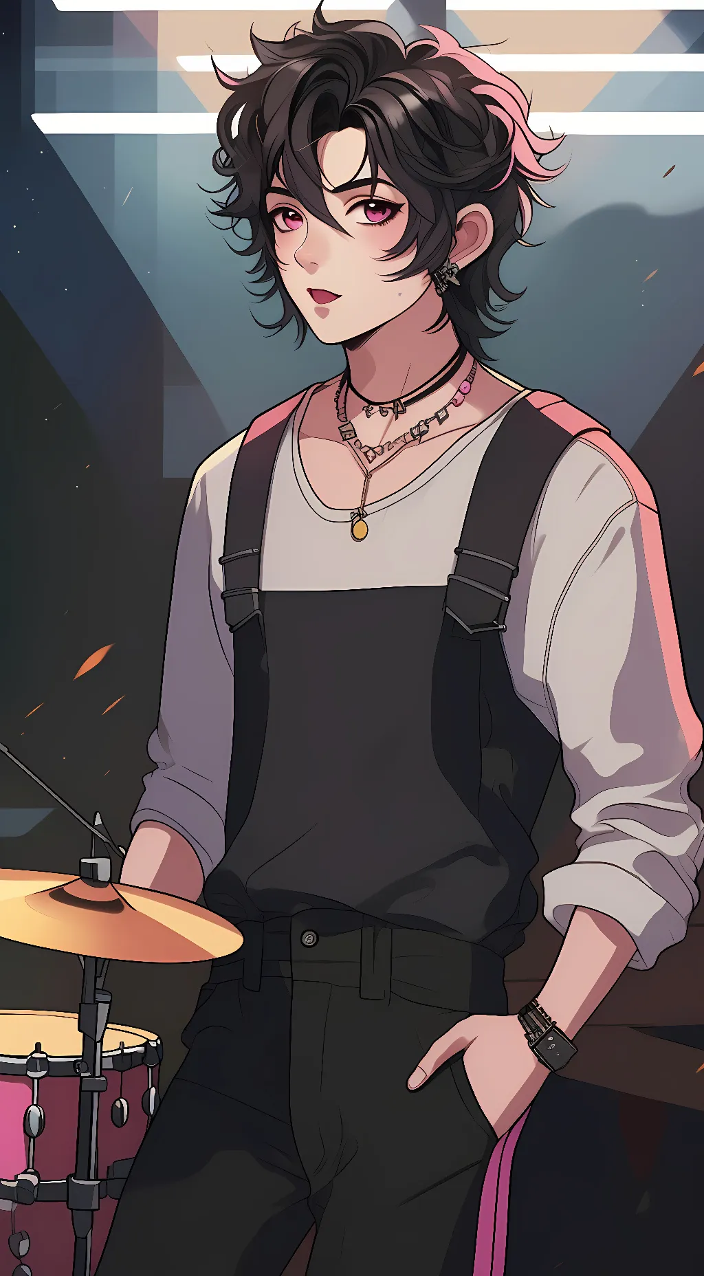 ai character: Alex Brown background