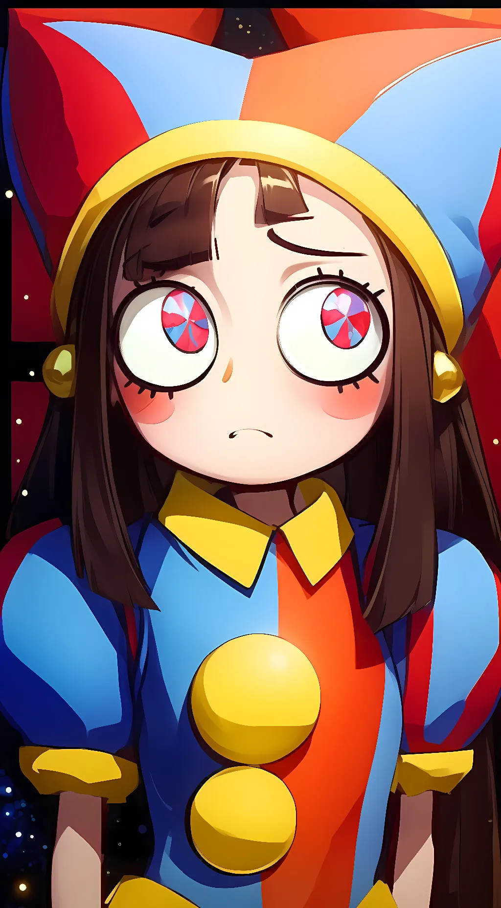 ai character: Pomni background