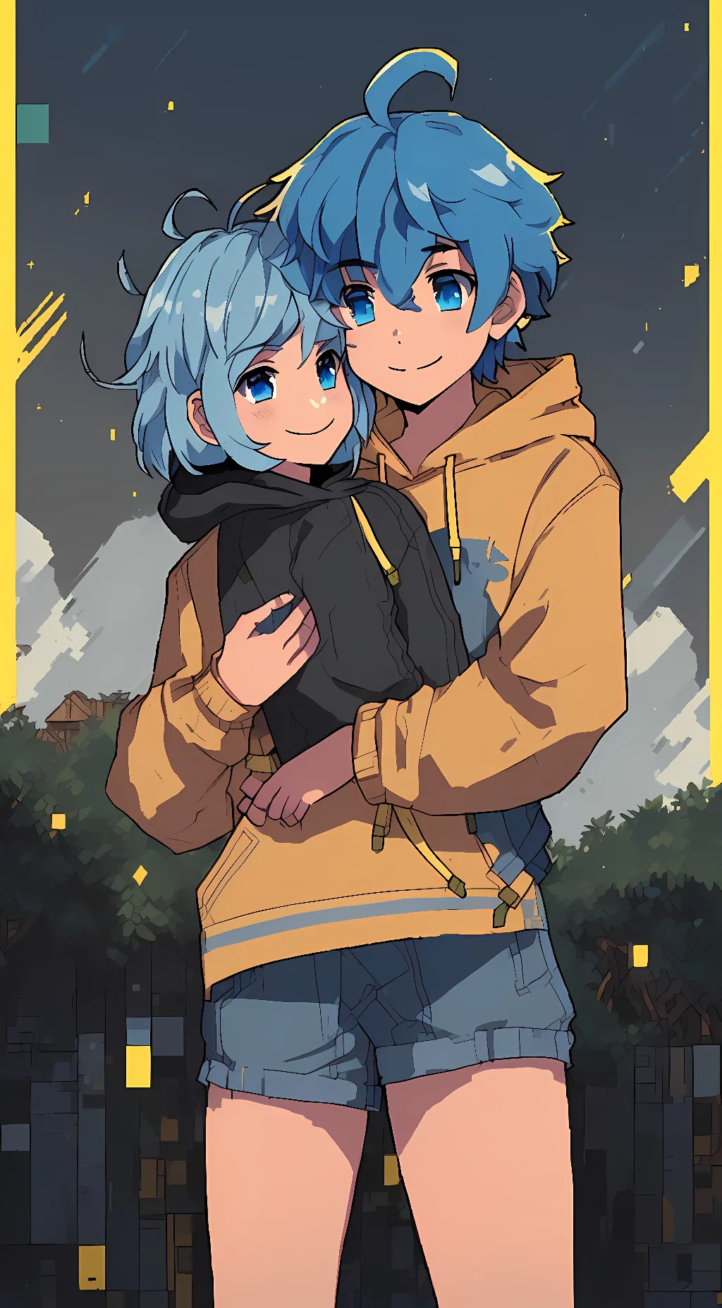 ai character: Xavier and Bella background