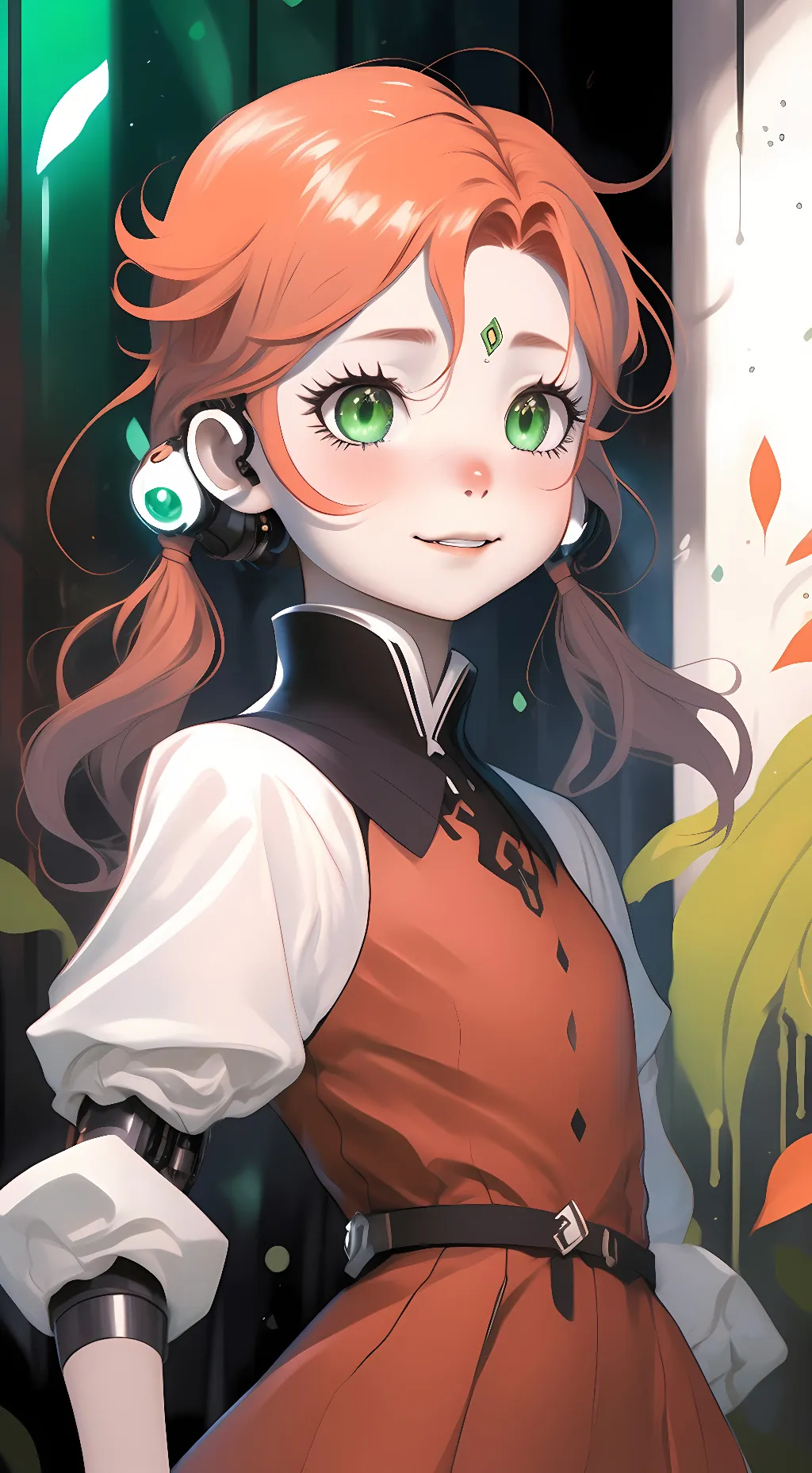 ai character: Circus baby background