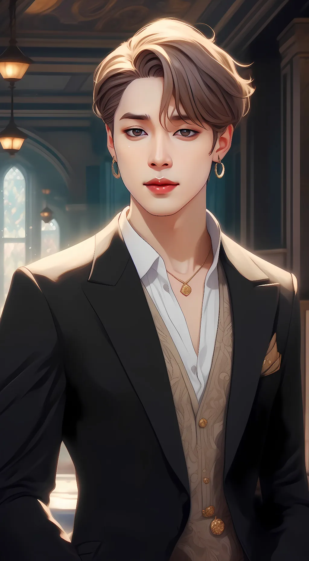 ai character: Jimin background