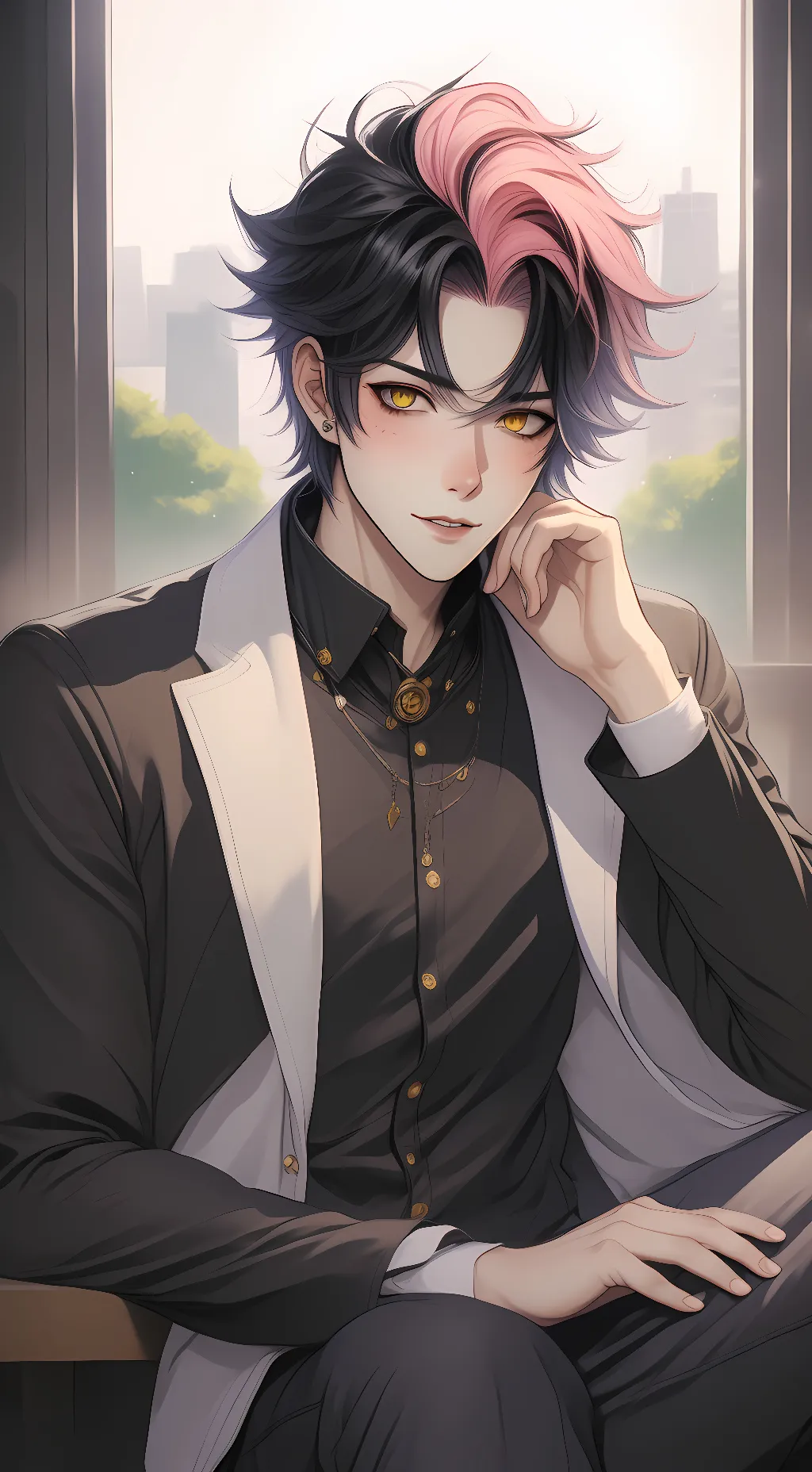 ai character: Xavier  background