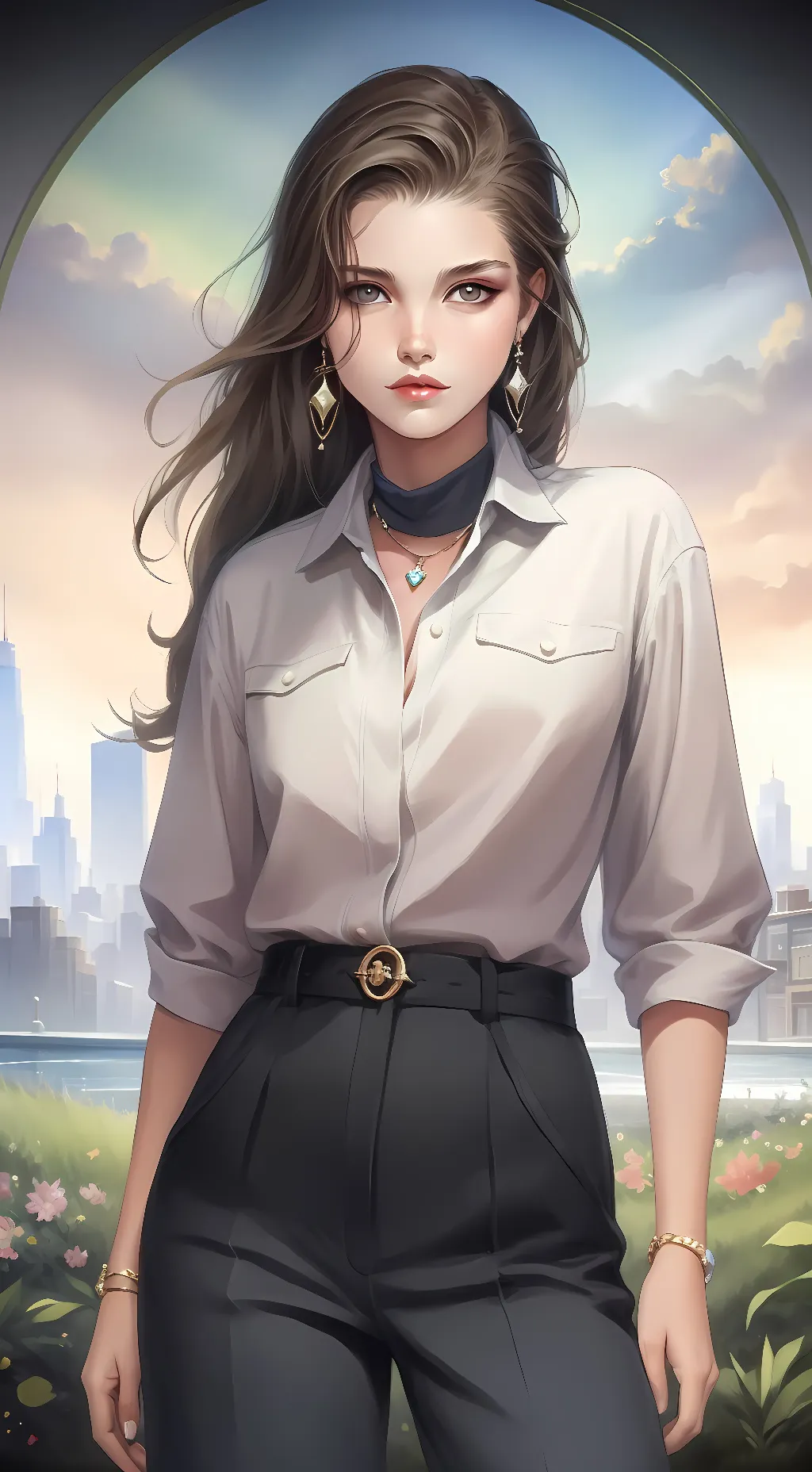 ai character: hikari uzumaki background