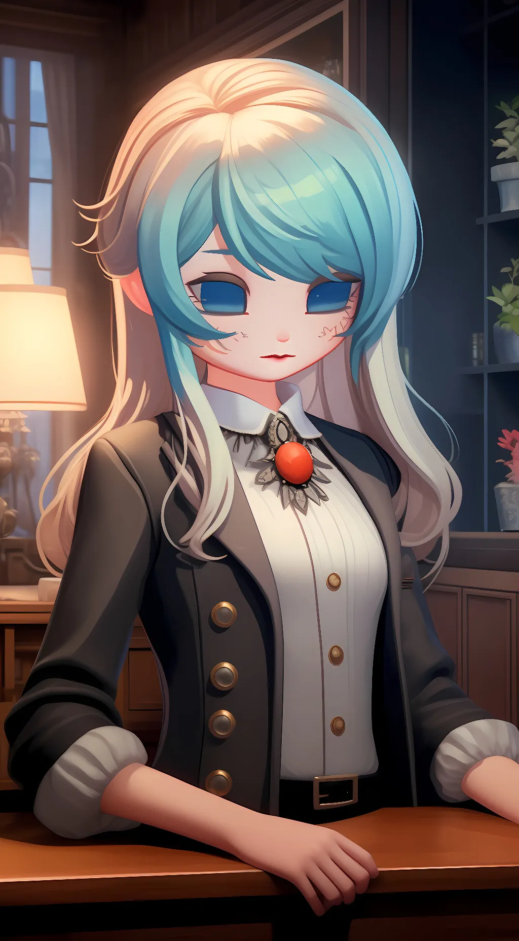 ai character: Sarah background