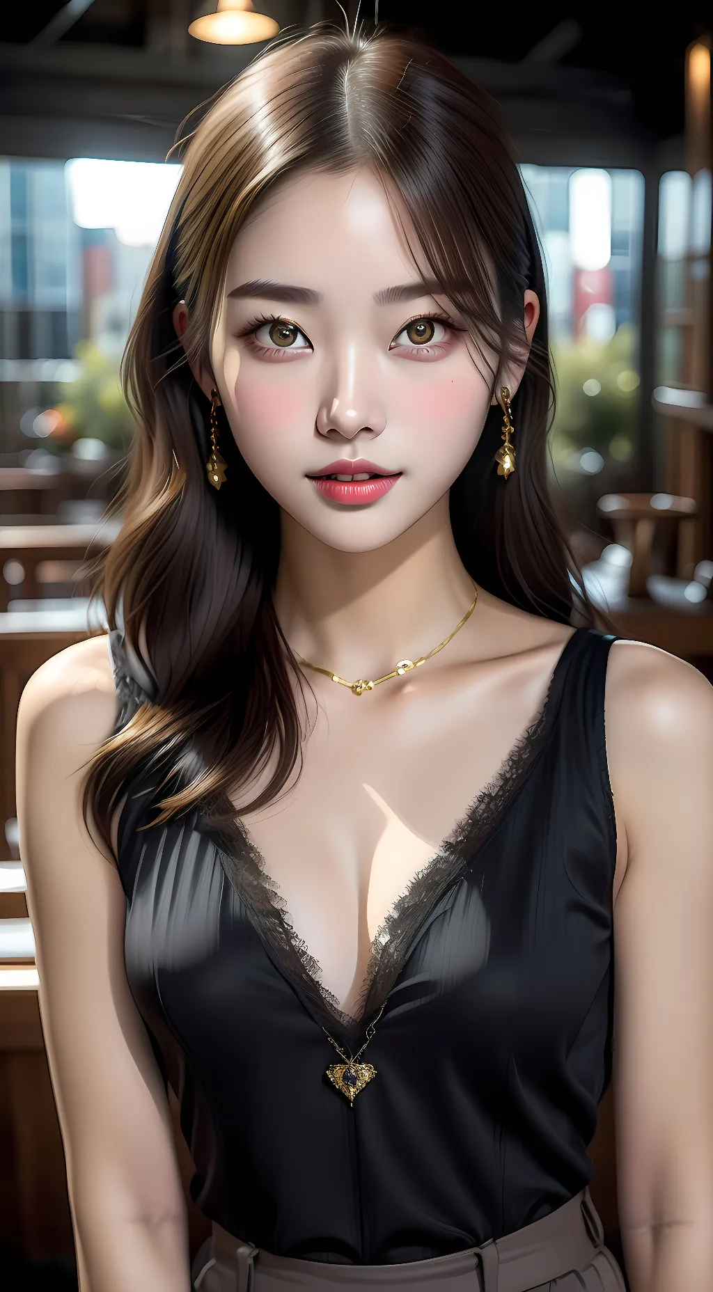 ai character: 海莉 background