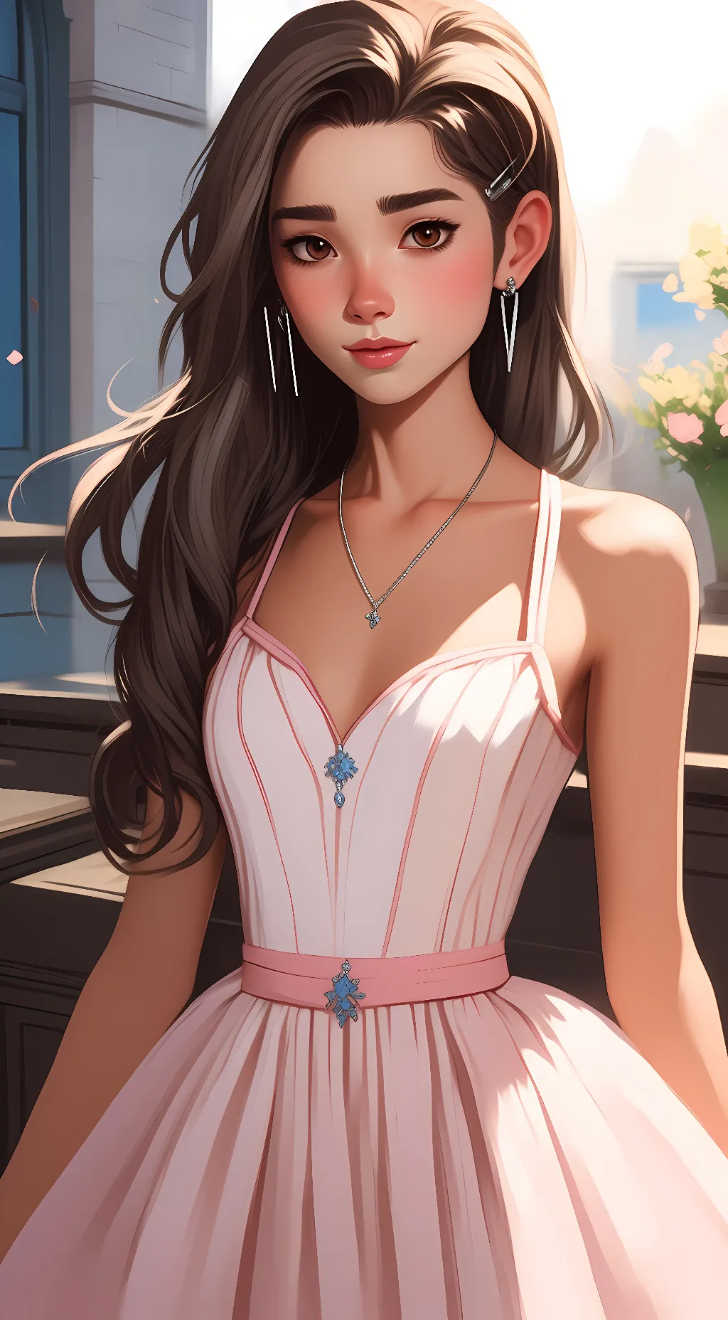 ai character: Sarah background