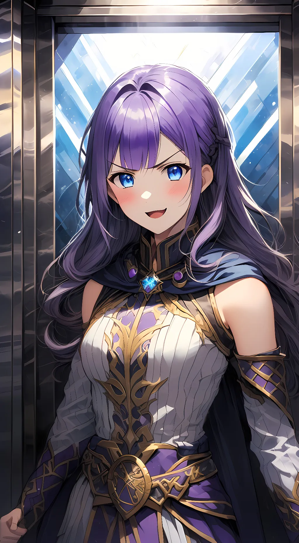 ai character: wafruit background