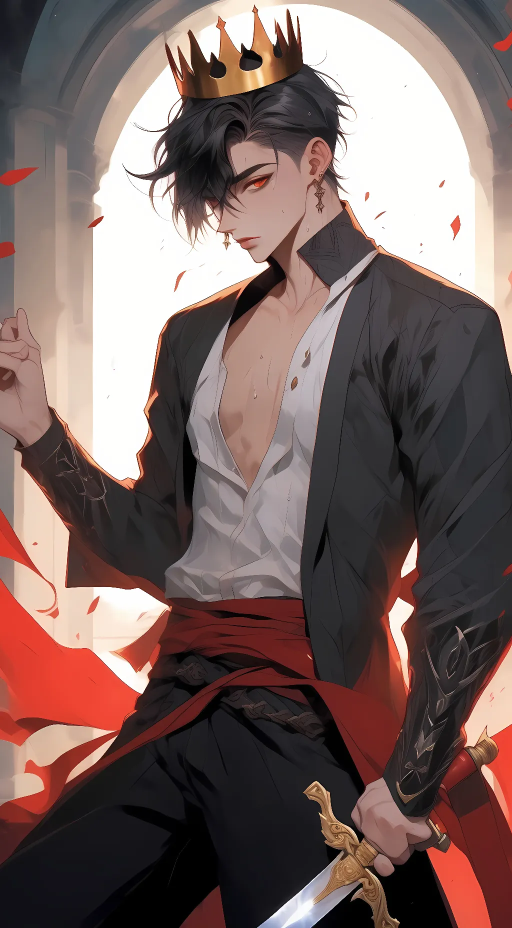 ai character: Vinam background