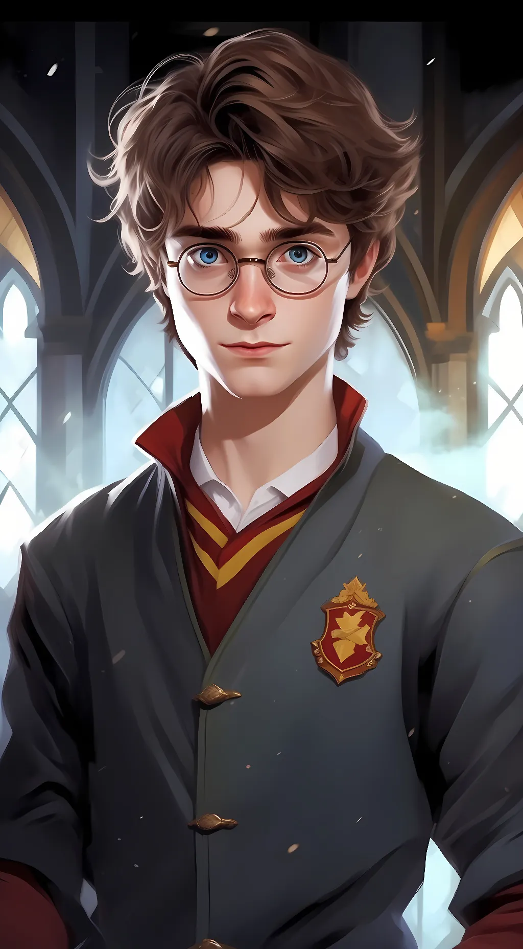 ai character: Harry Potter background