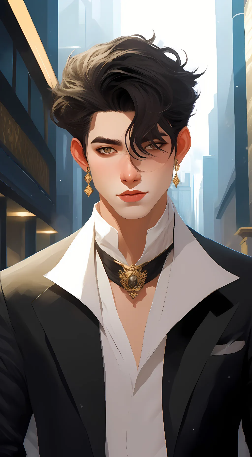 ai character: Jason  background