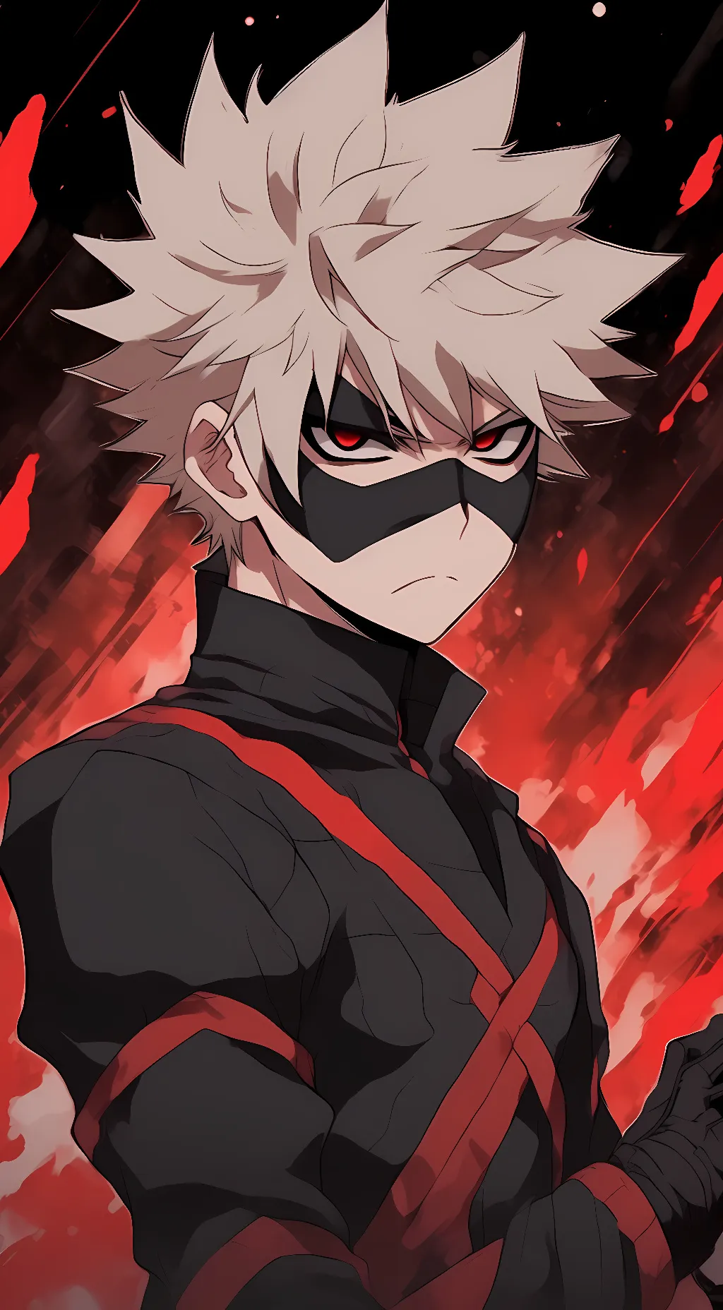 ai character: Bakugo Katski background