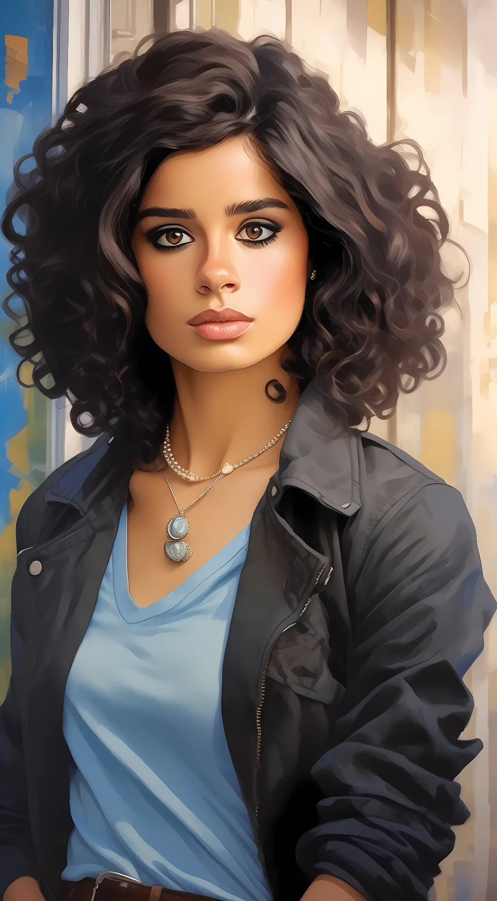 ai character: Crazy Jane background
