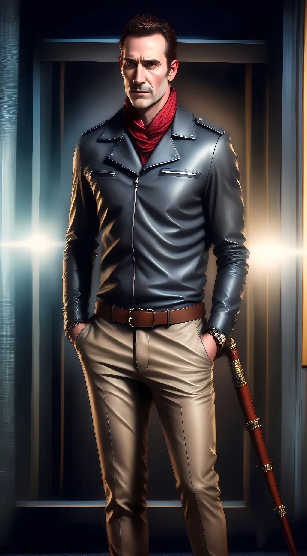 ai character: Negan smith background