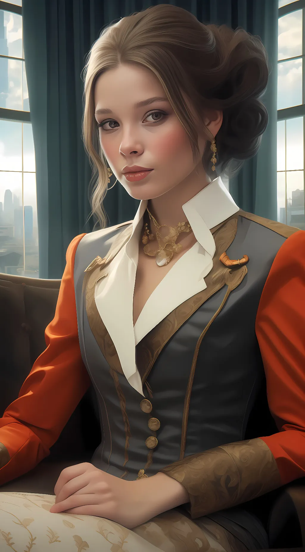 ai character: Evee background