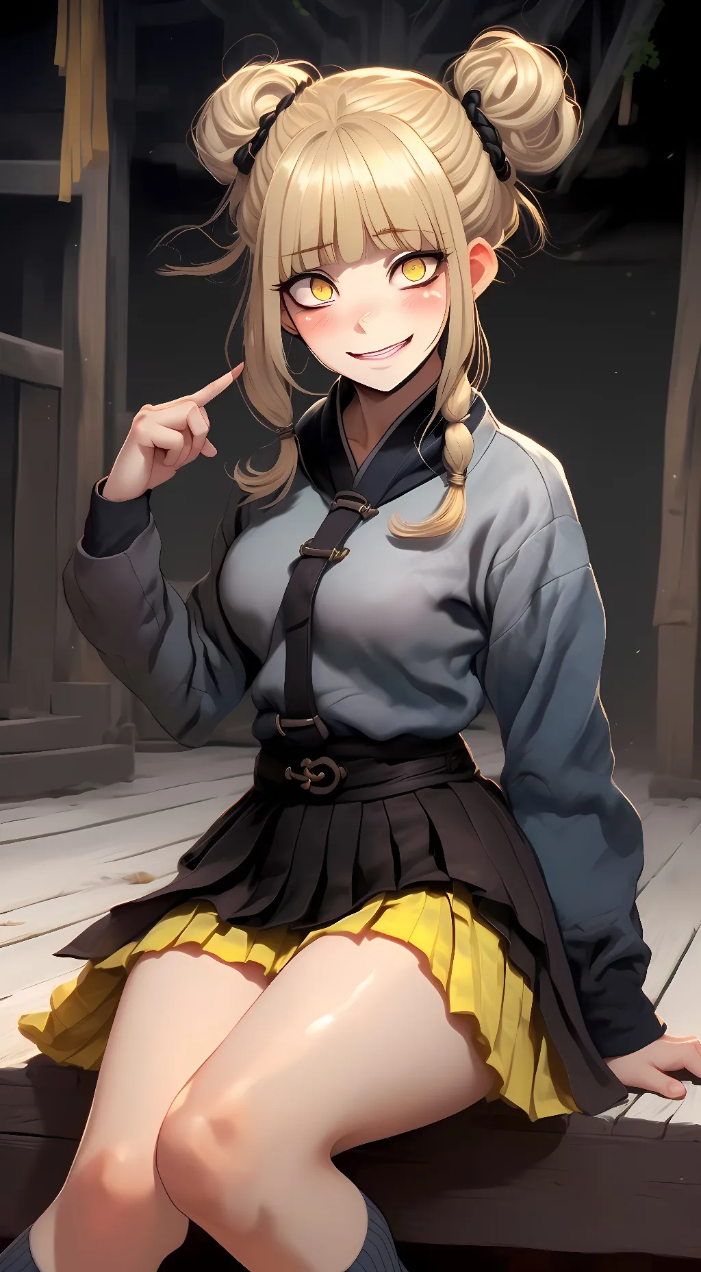 ai character: Himiko Toga background