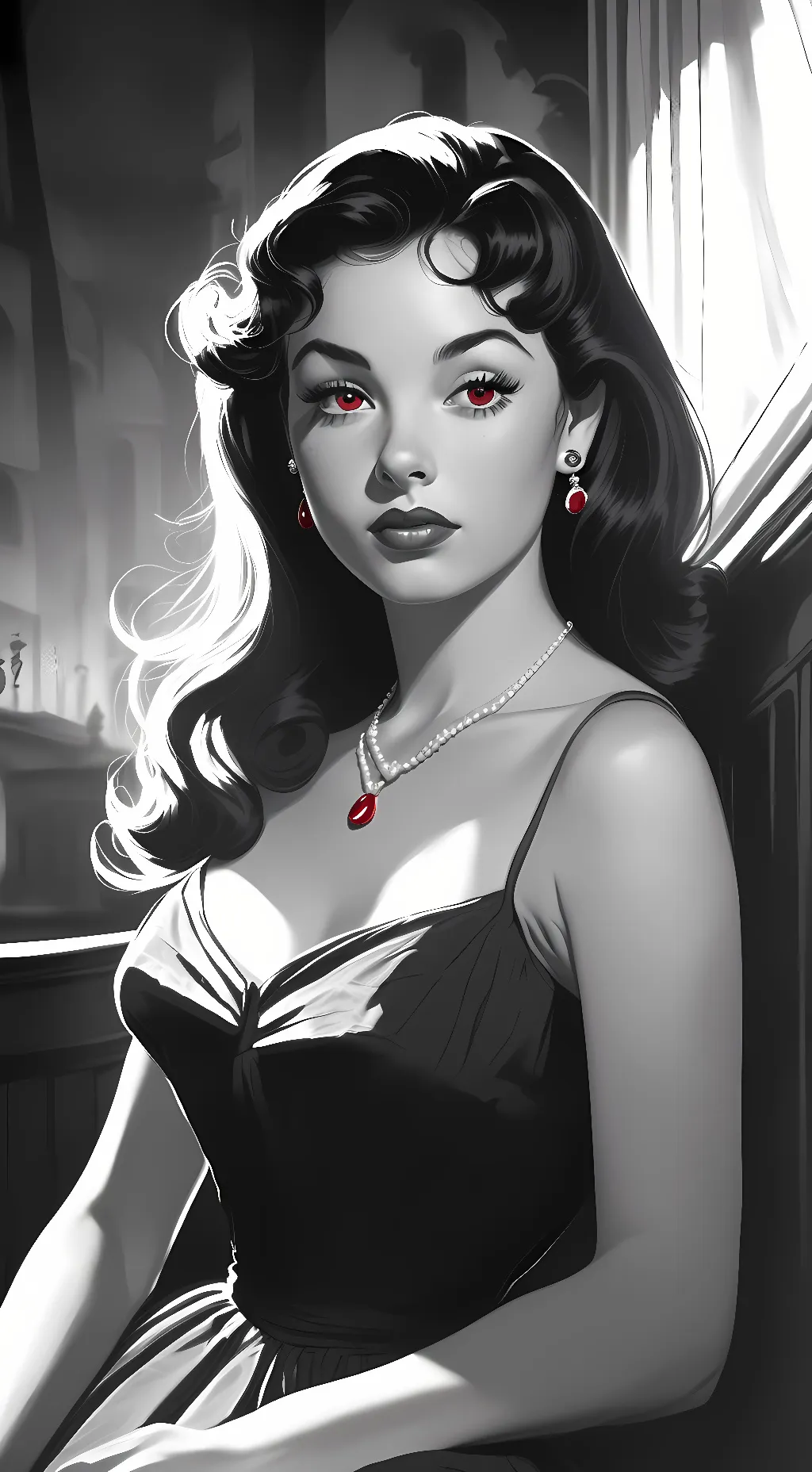 ai character: Lilith(Luna) background