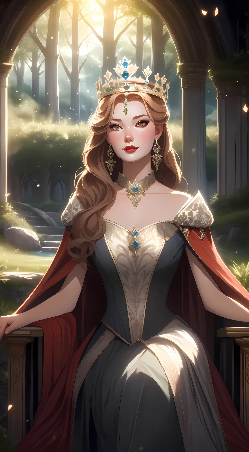 ai character: Queen Aristal background