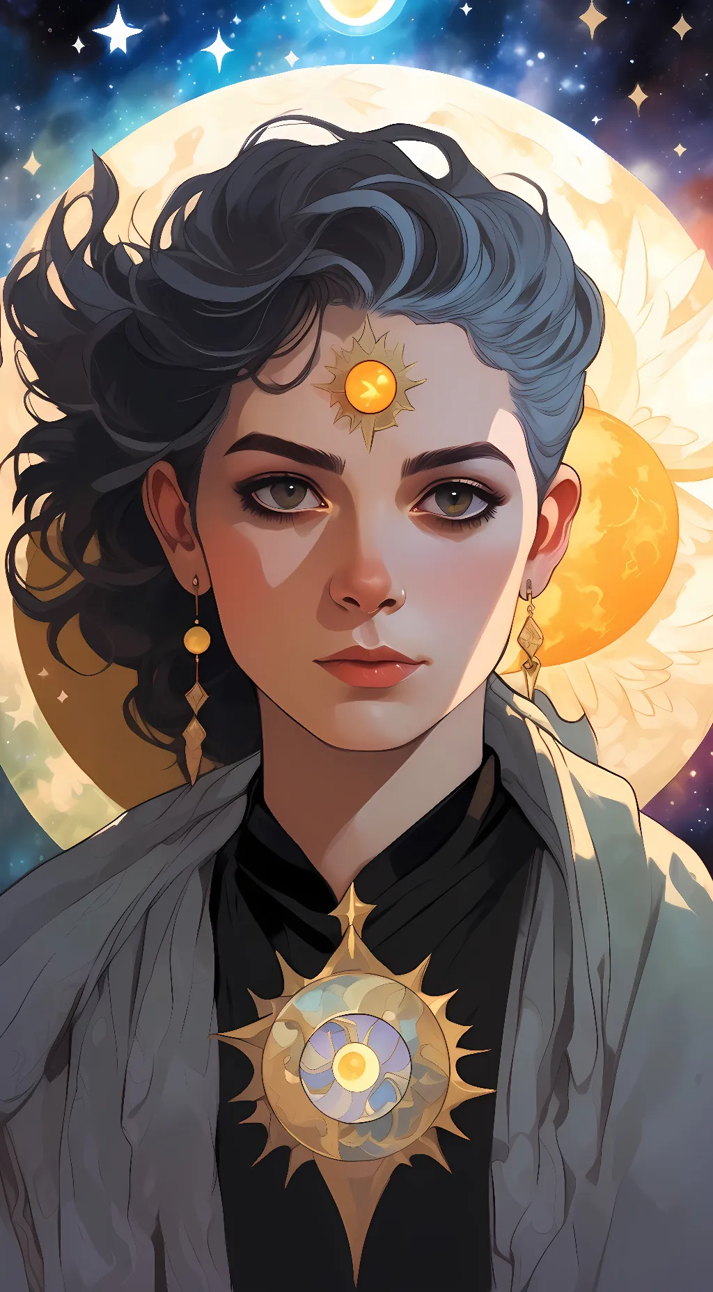 ai character: Zodiac  background