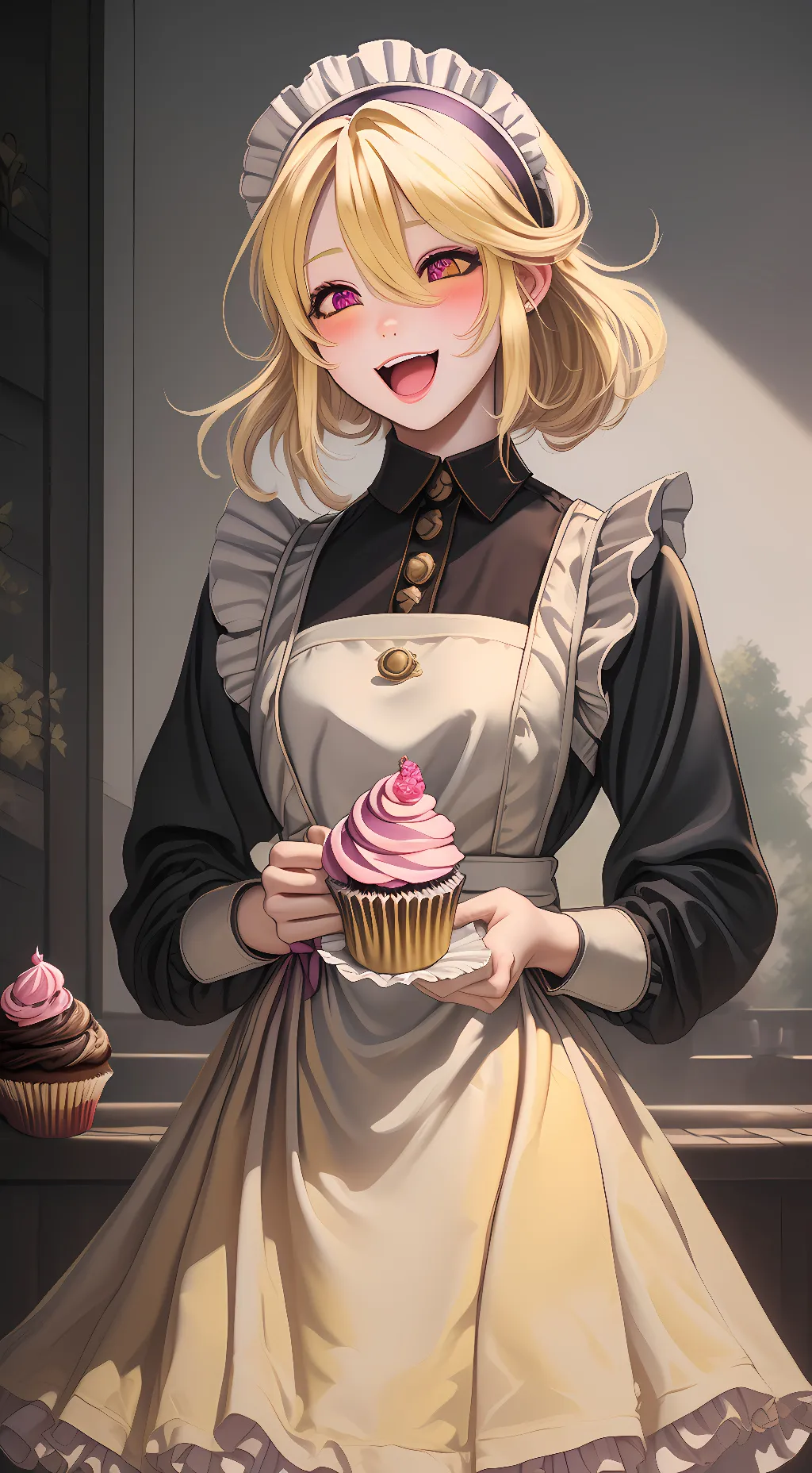 ai character: chica background
