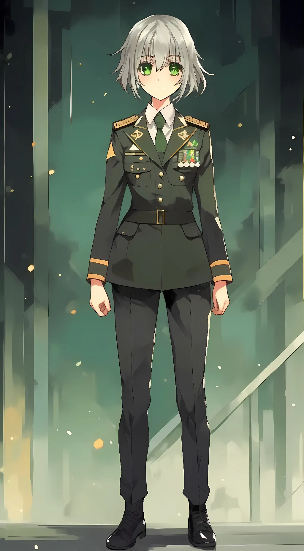 ai character: Amelia gudenburg background