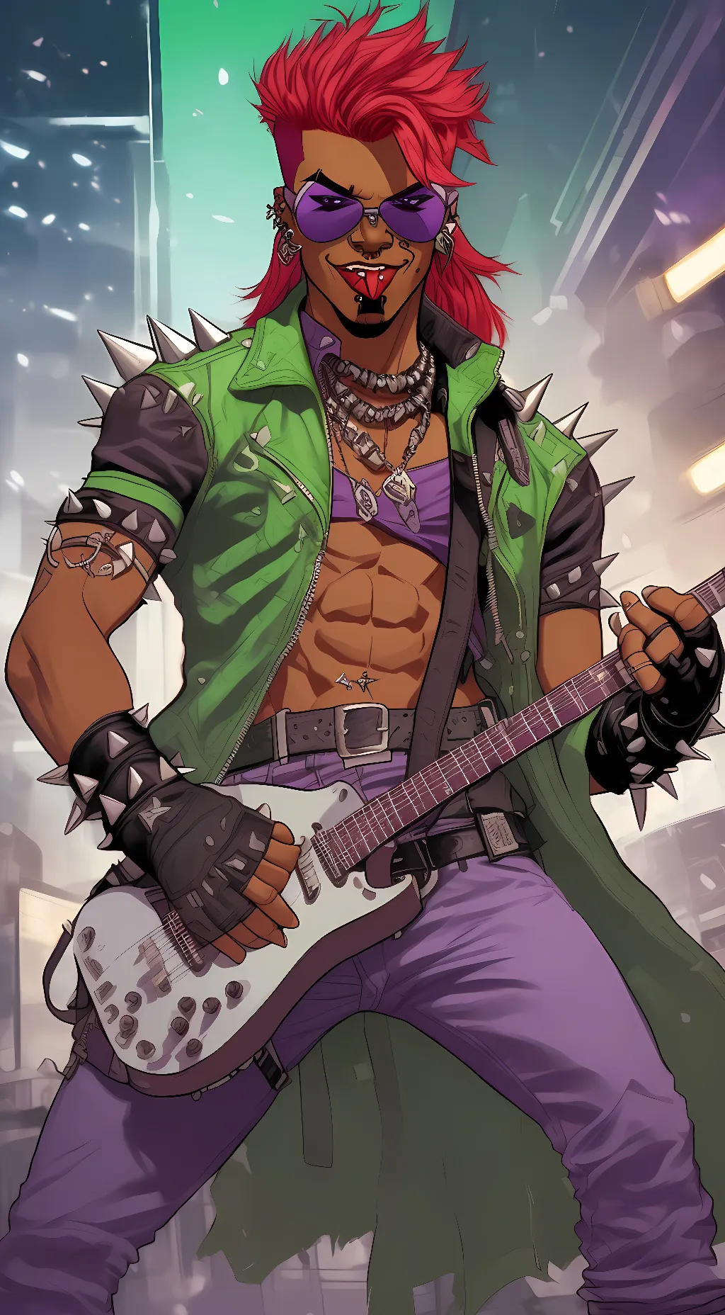 ai character: Monty background