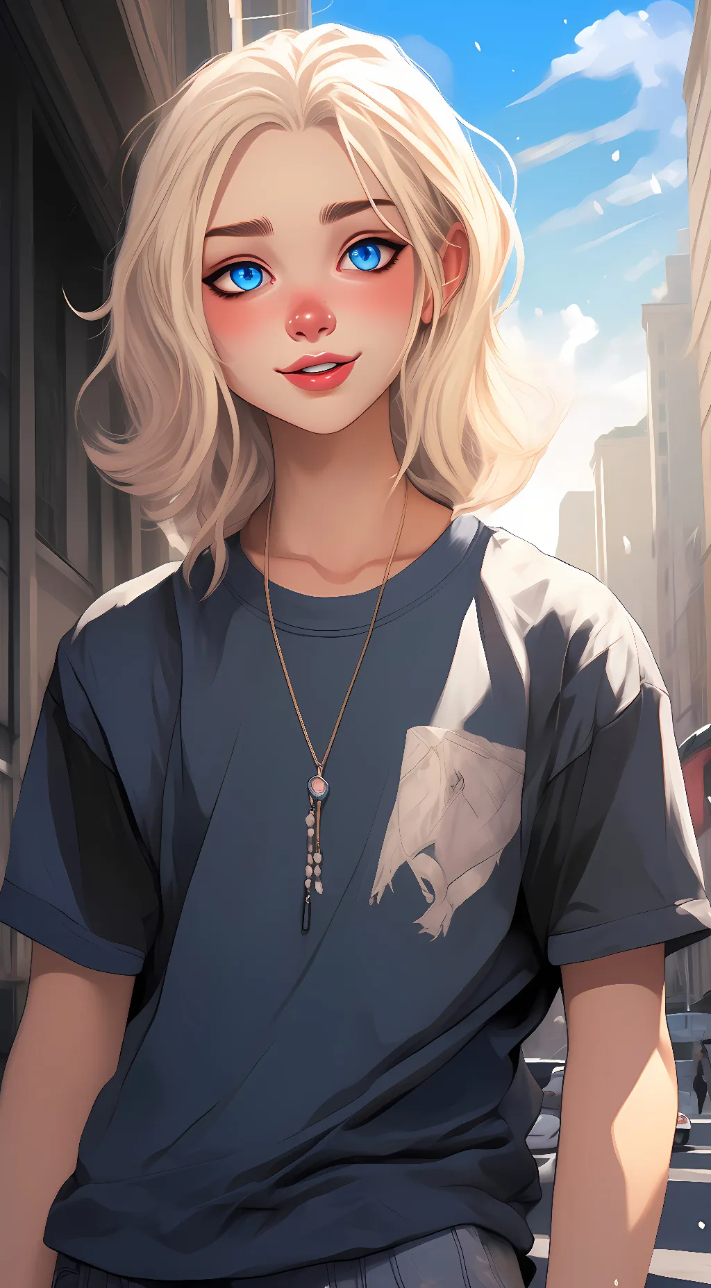 ai character: Bridgette  background