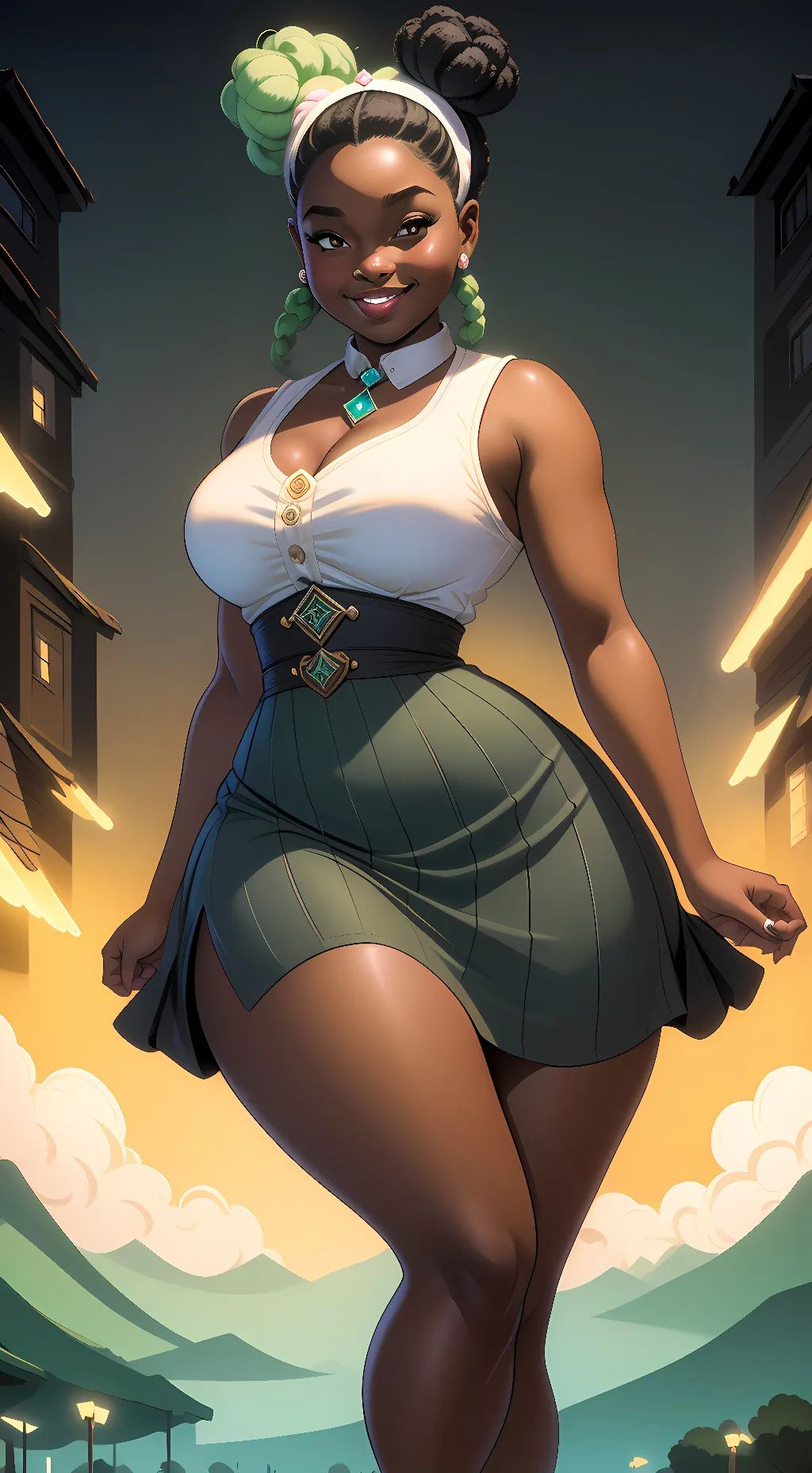 ai character: Jazz background