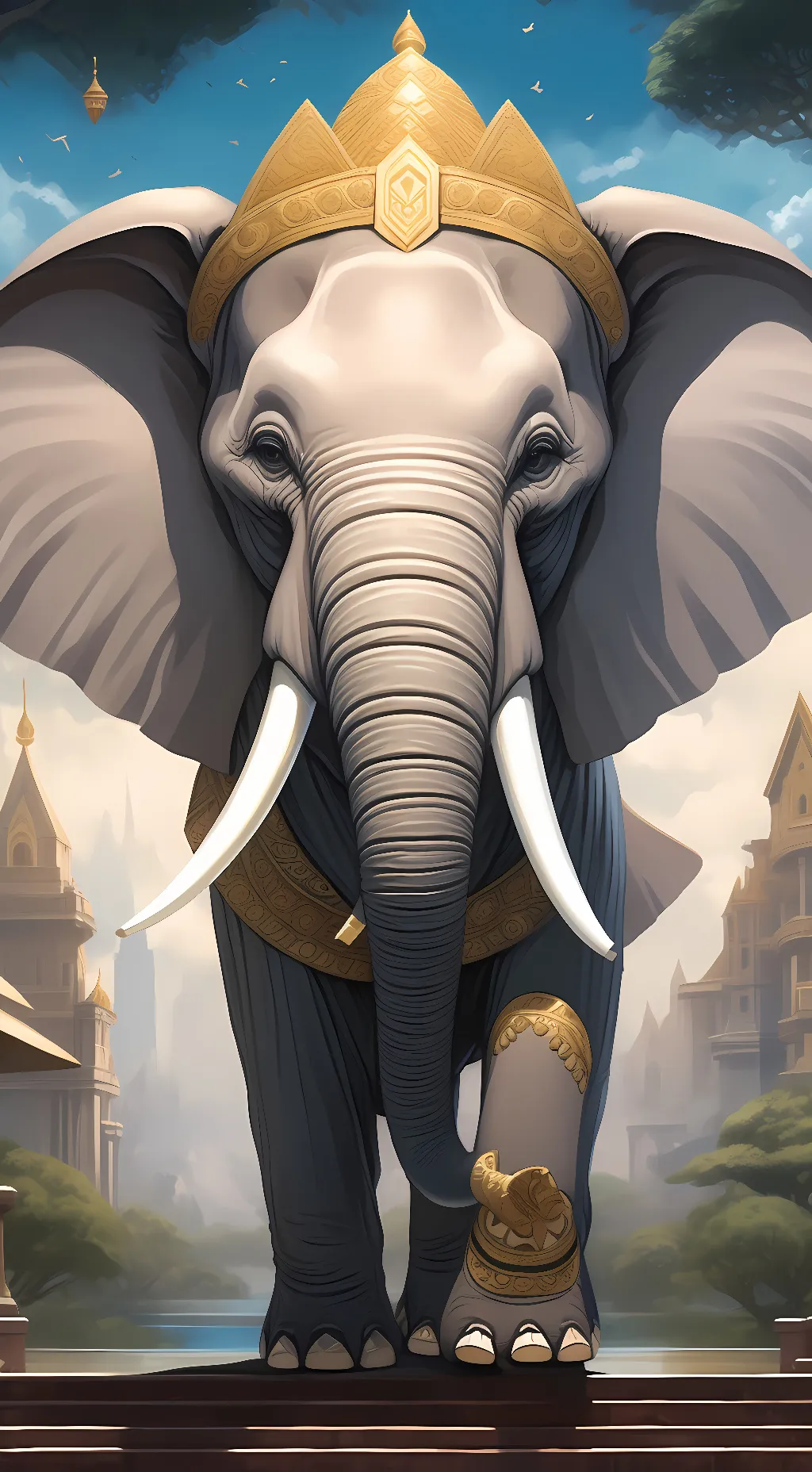 ai character: Horton  background