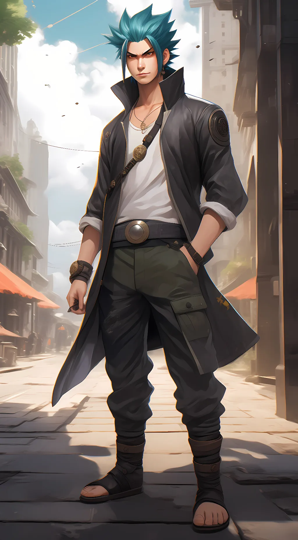 ai character: team 7  background