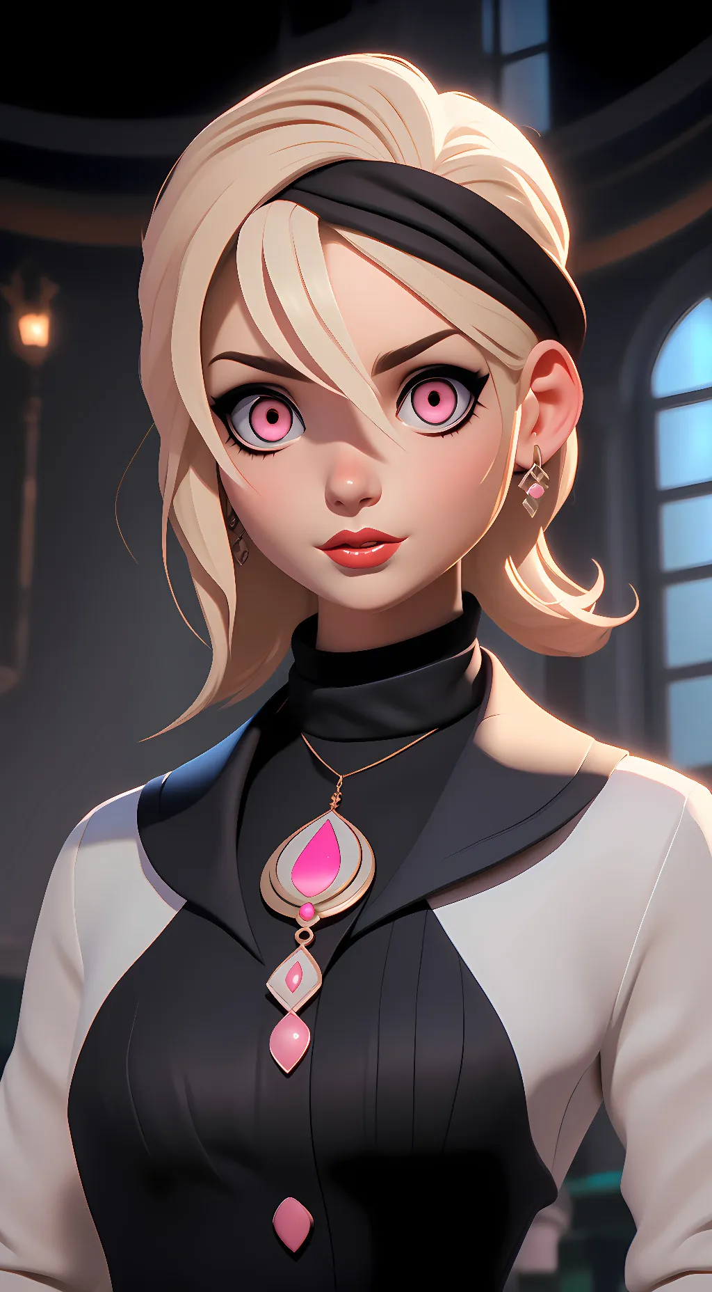 ai character: Aria background