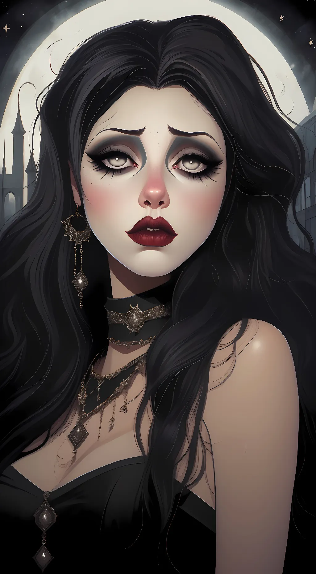 ai character: Alicia  background