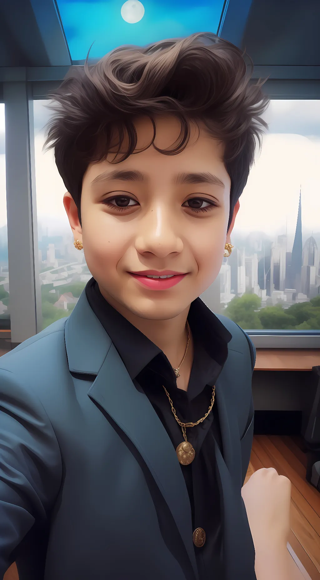 ai character: mike background