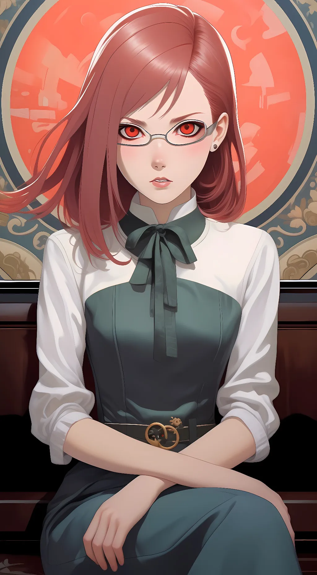 ai character: Karin Uzamaki  background