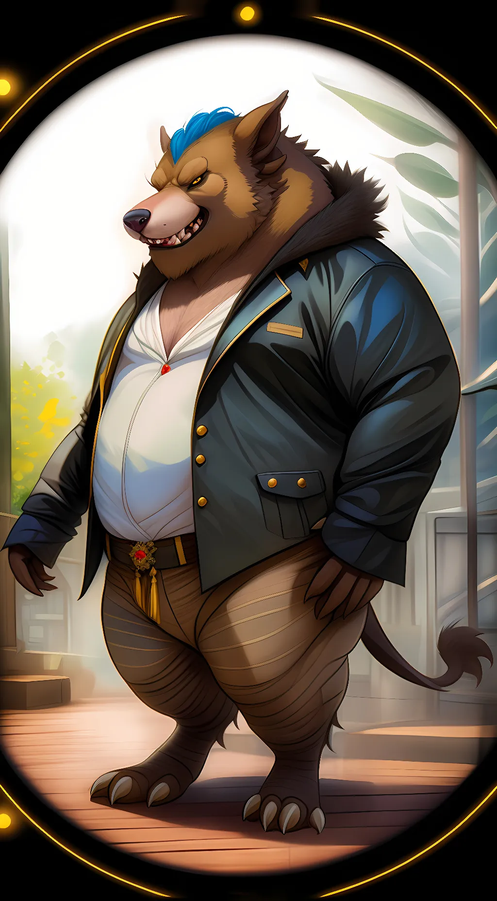 ai character: Nathaniel Lawson background