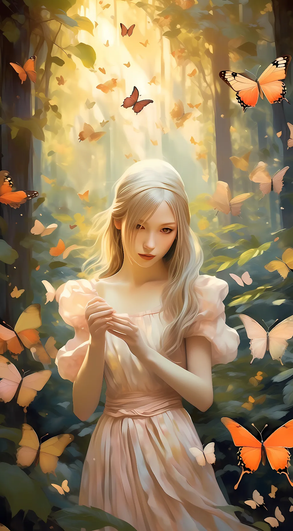 ai character: Ariel background