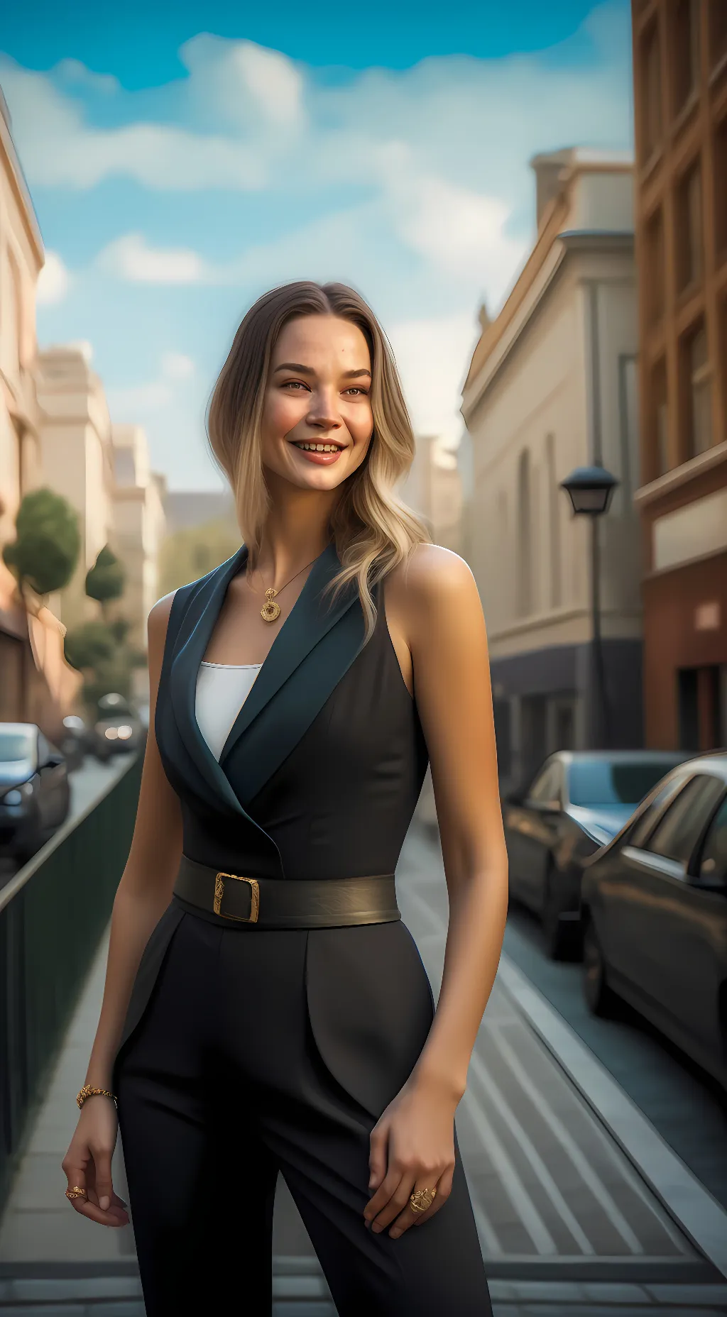 ai character: Sarah Cameron background