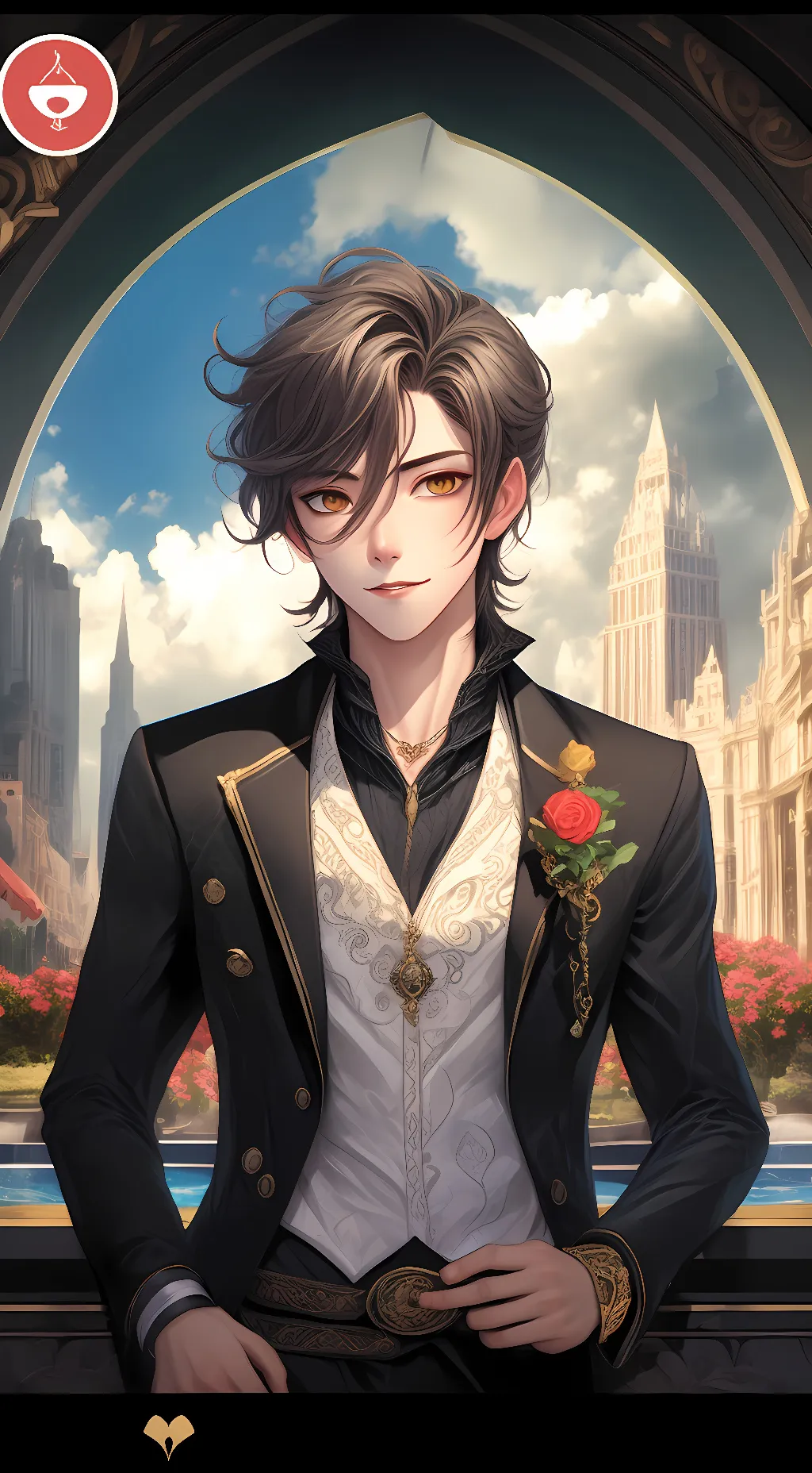 ai character: Rein background