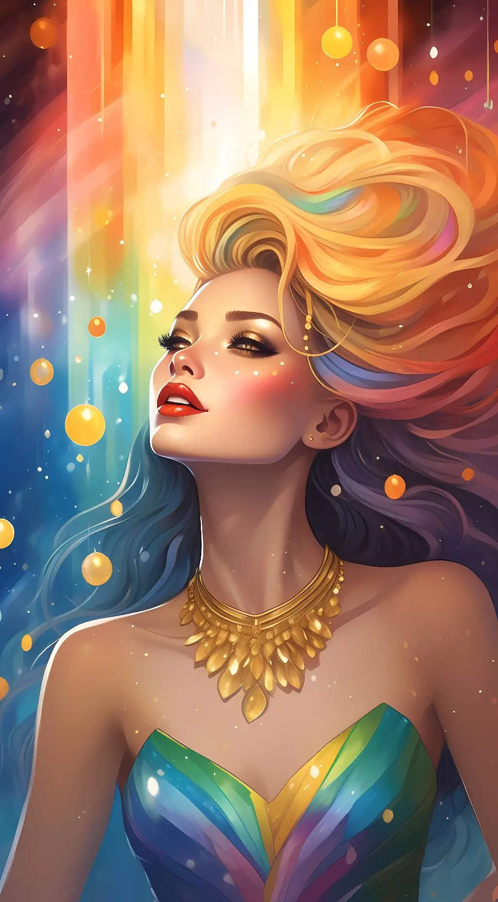 ai character: Iris  background