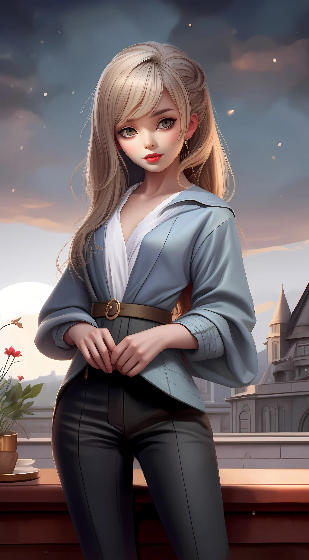 ai character: Maiden background