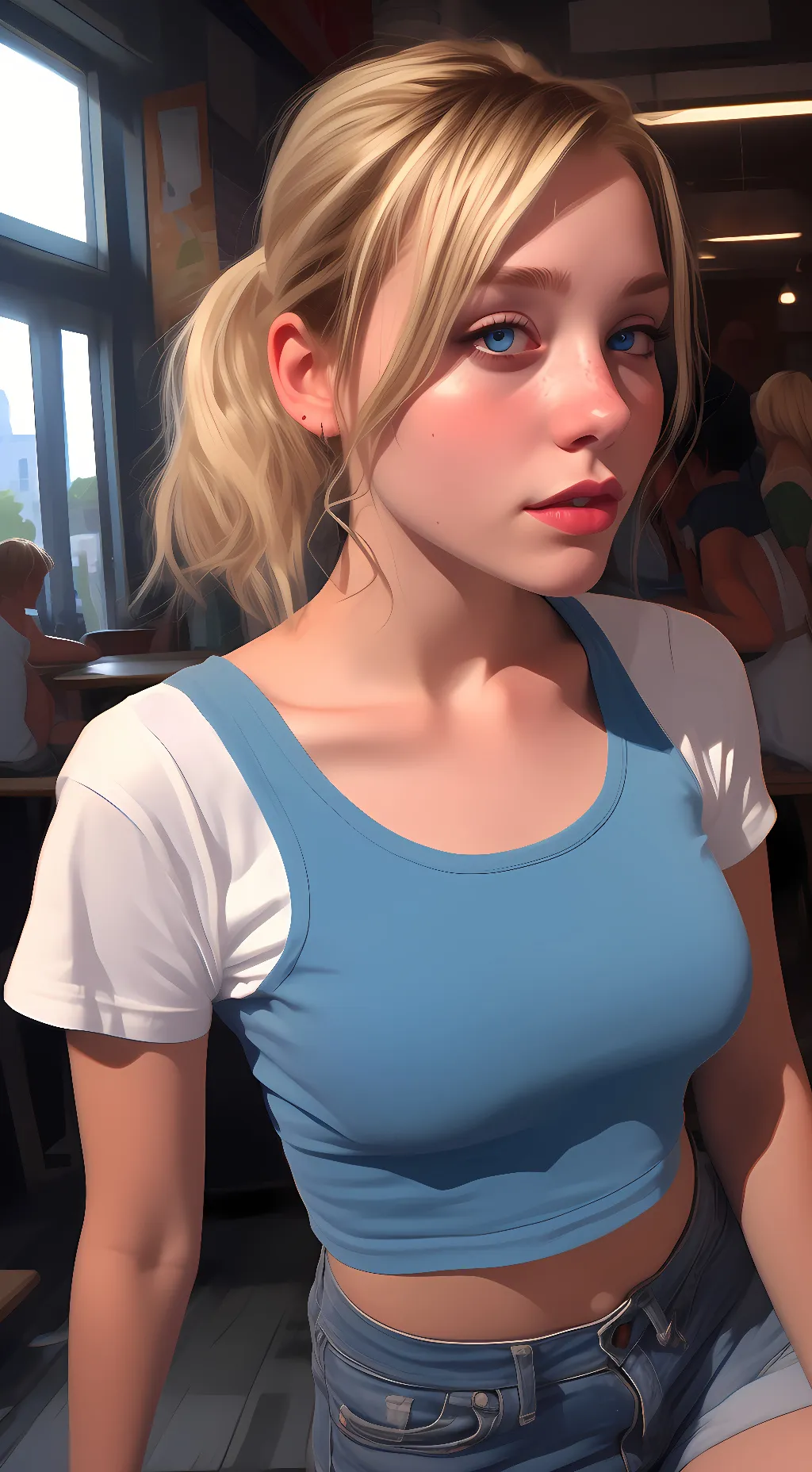 ai character: josie  background