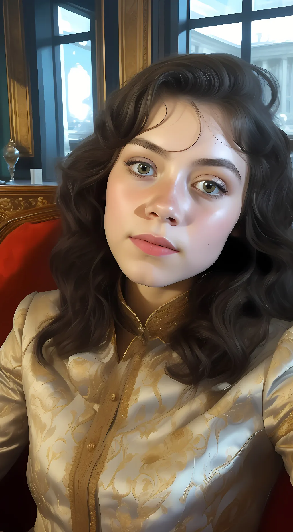 ai character: Queen Delilah background