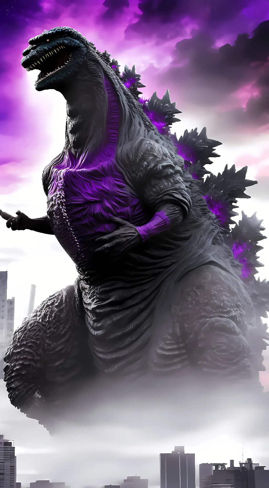 ai character: Shin Gojira background