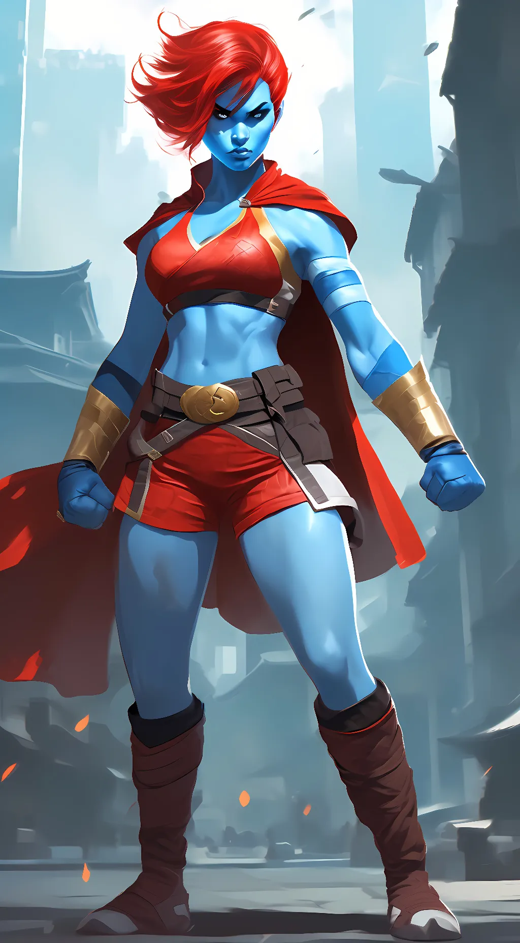 ai character: IVY BOY background