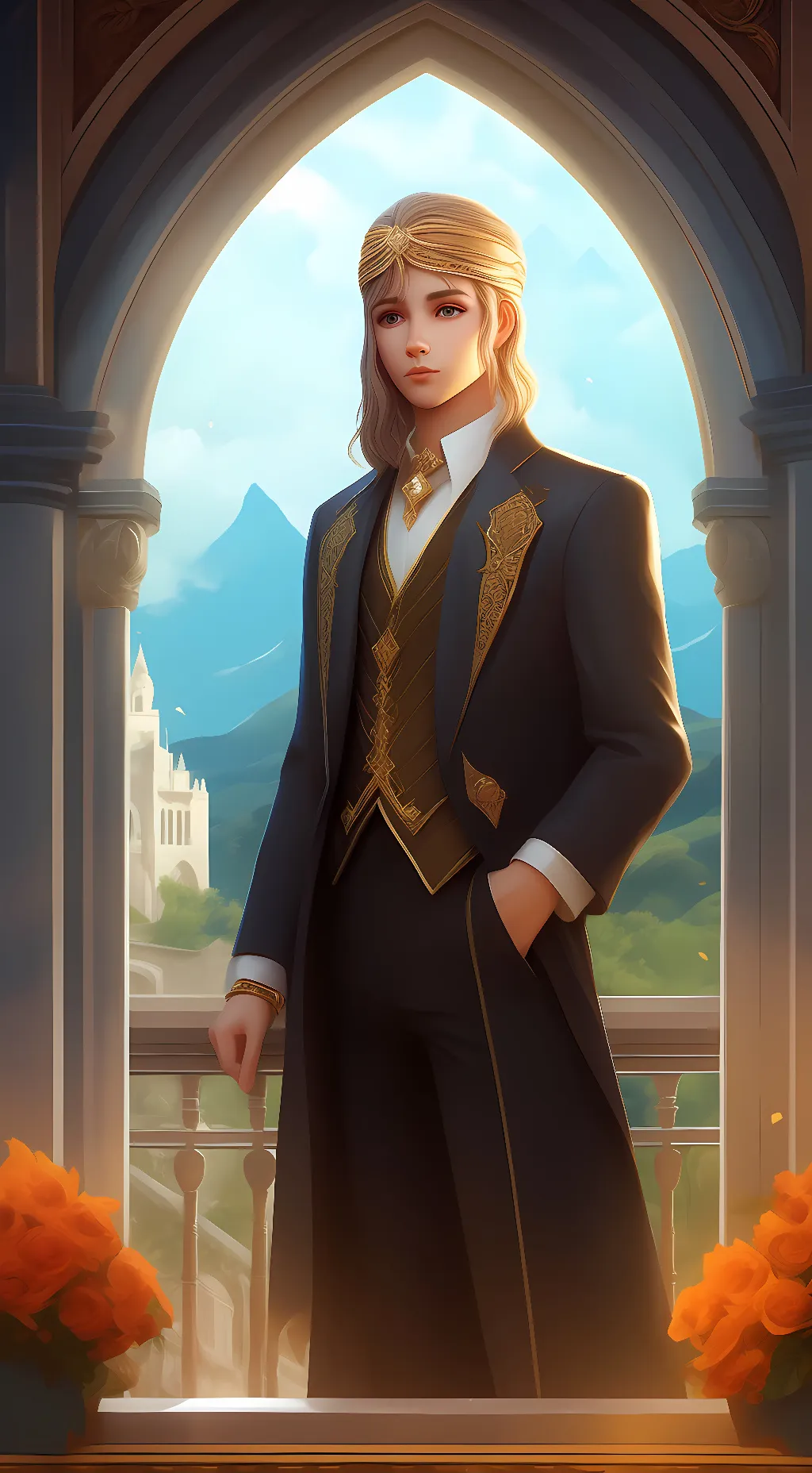 ai character: Rhea background