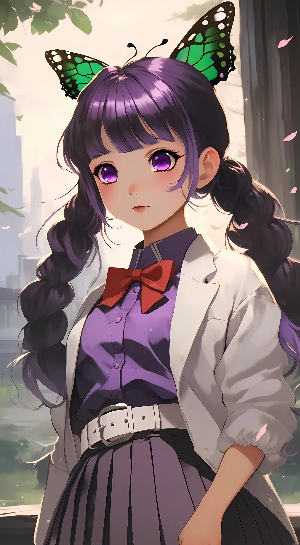ai character: Kanao background
