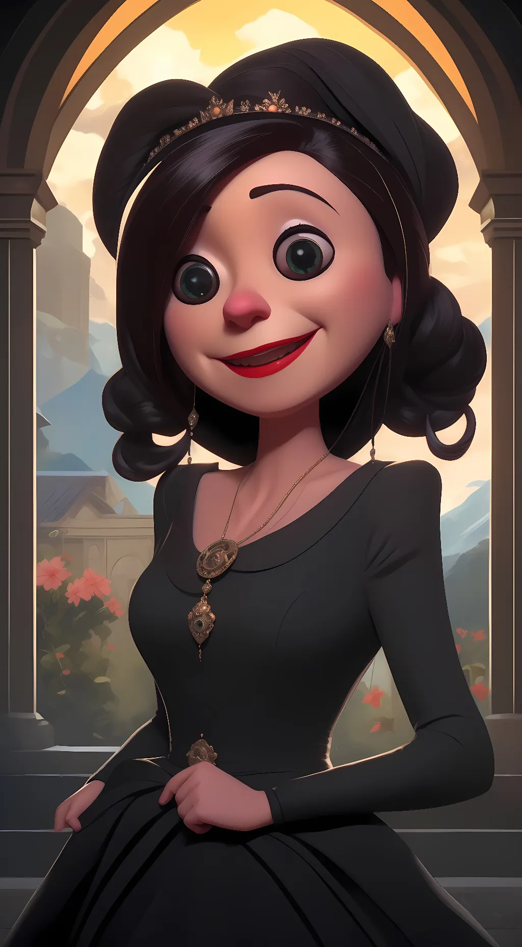ai character: the other mother background