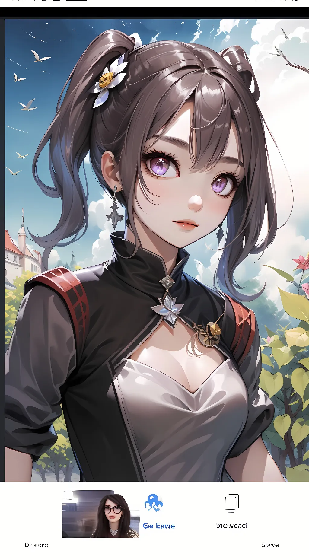 ai character: Jenny mars background