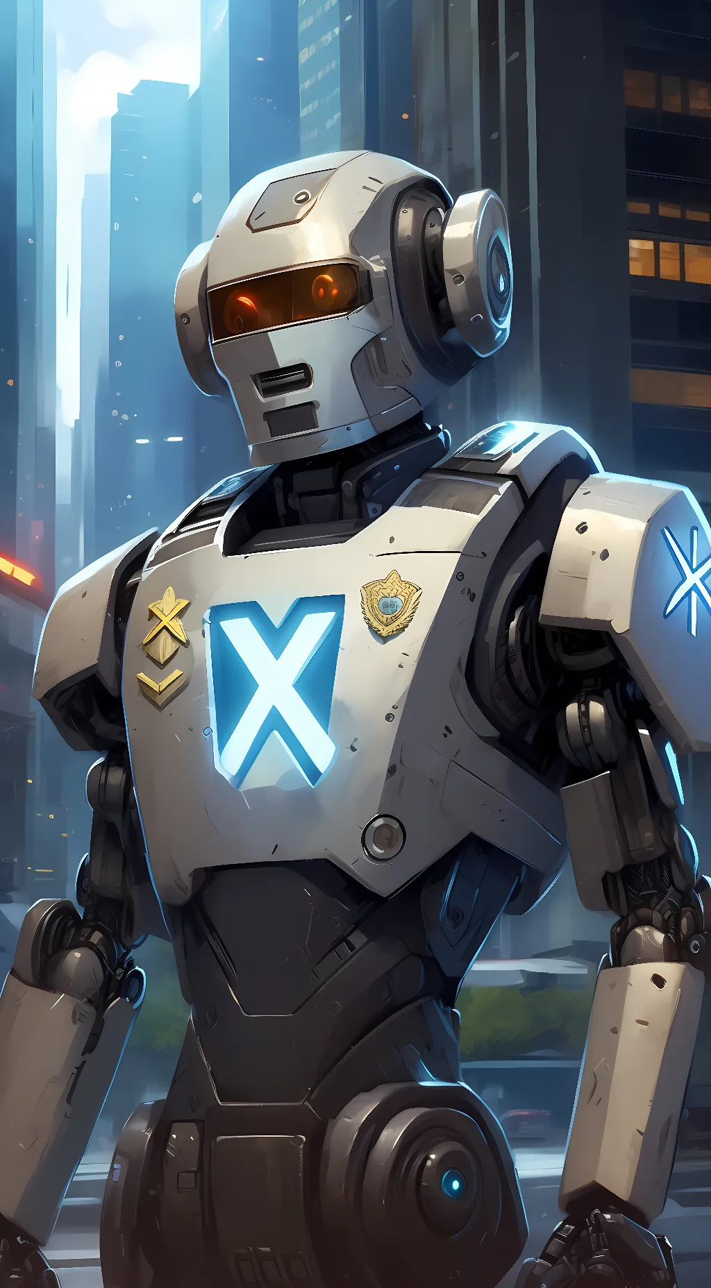 ai character: Z-3000 background