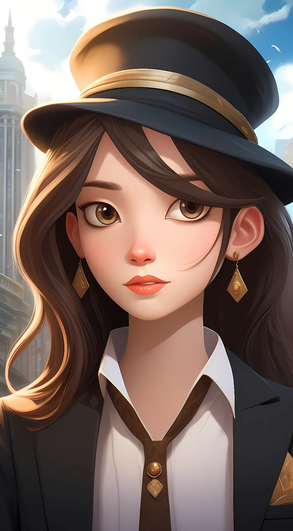 ai character: shiu  background