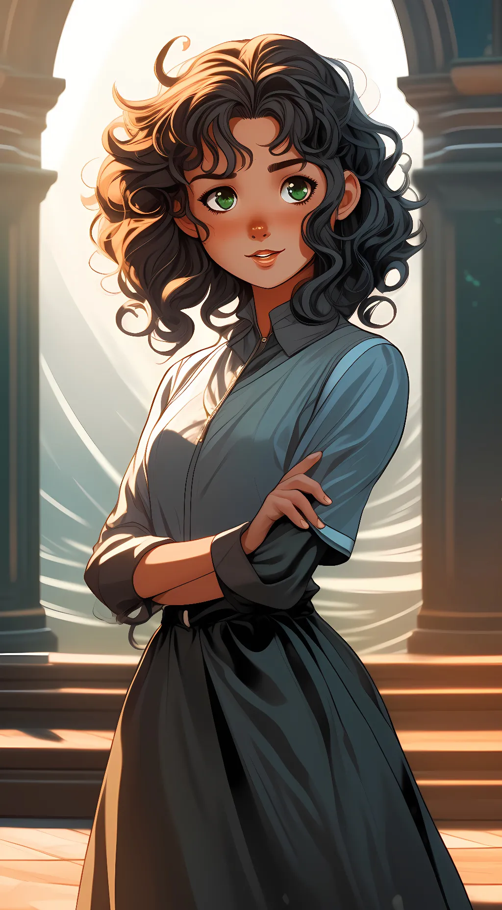 ai character: Calypso (xD) background